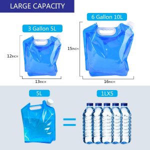 foldable water carriers