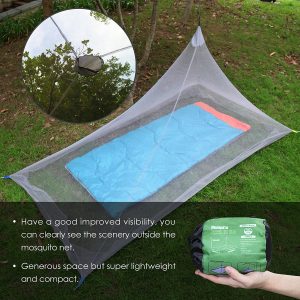 essential summer items for solo female vanlife - mosquito net
